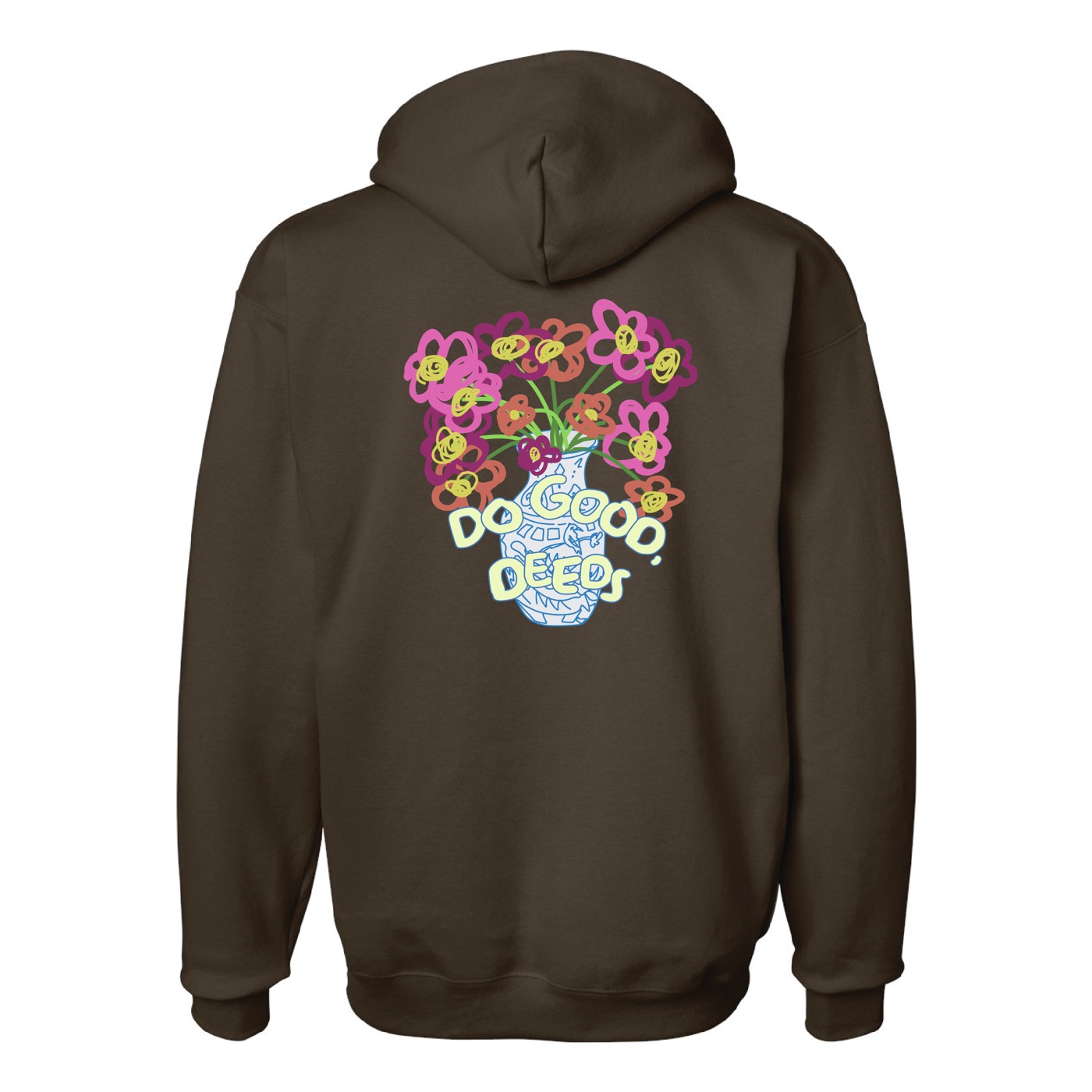 bloom brown hoodie