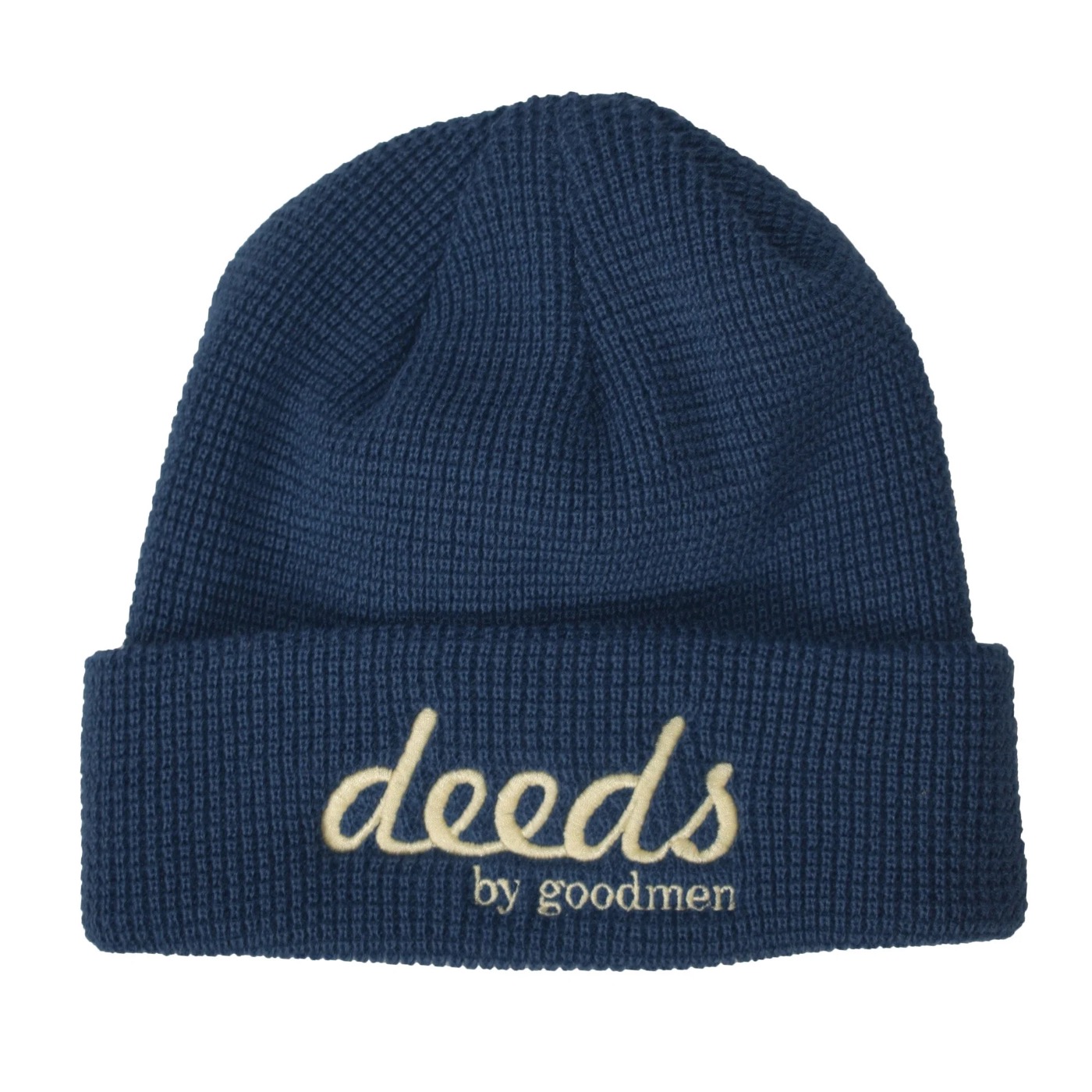 blue beanie