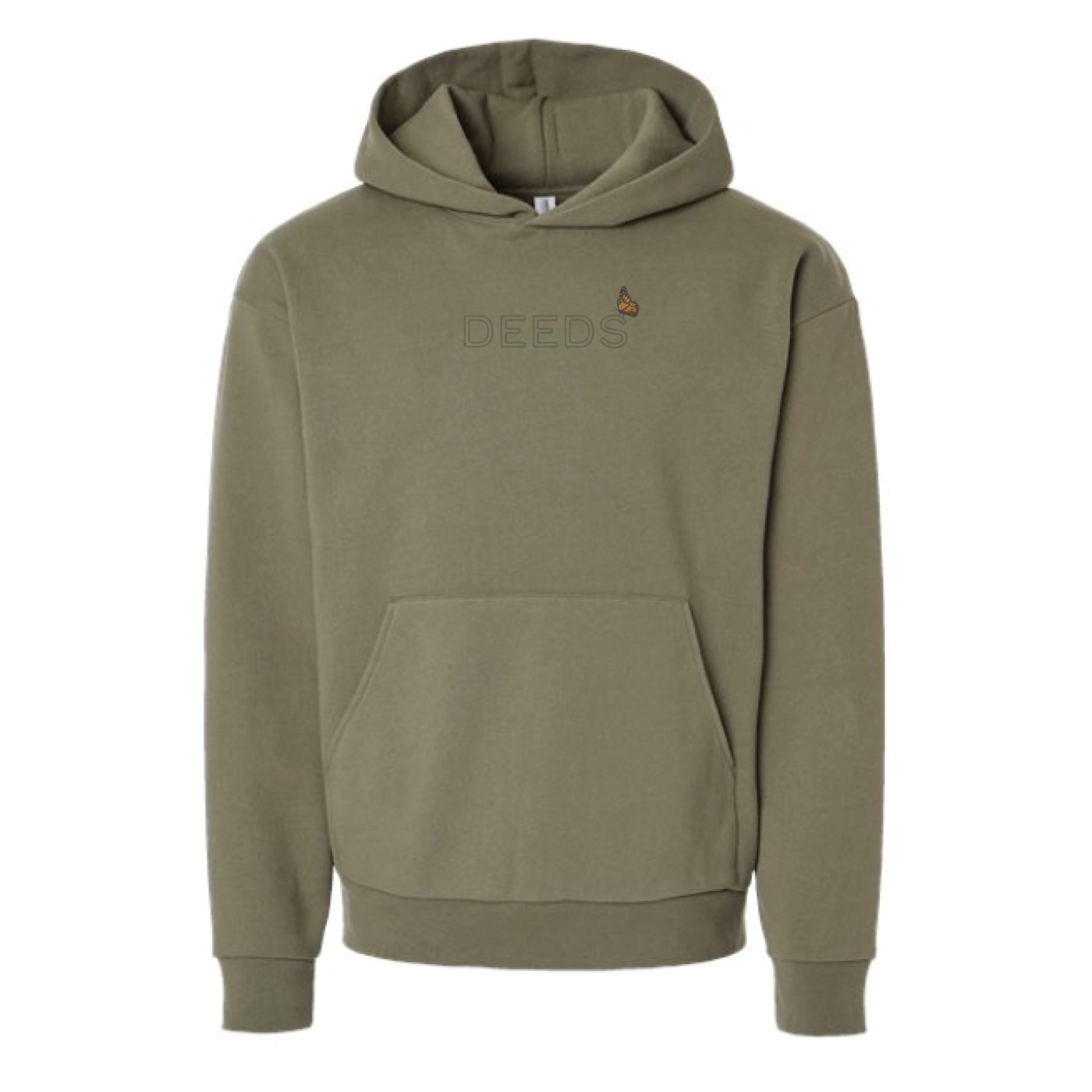 bouquet - olive hoodie 2