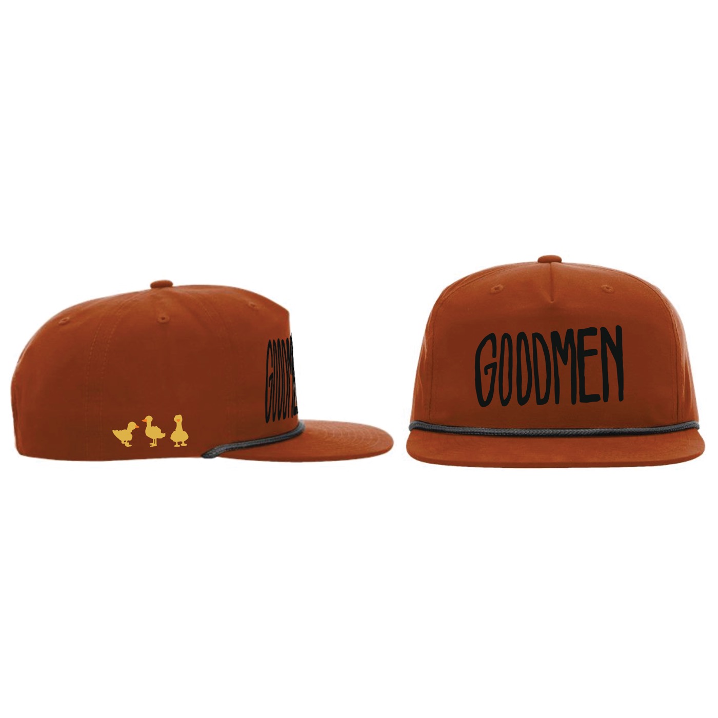 ducklings - burnt orange hat