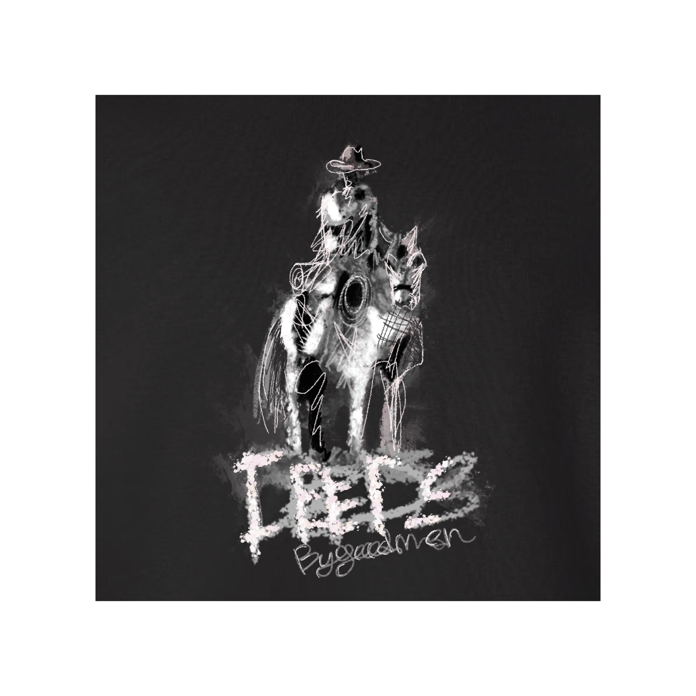 dusted cowboy black crewneck 2