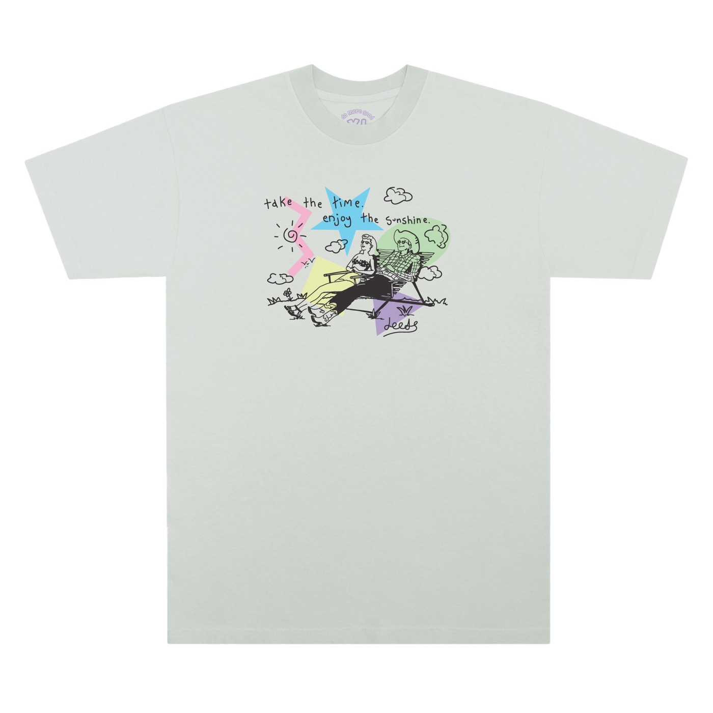 enjoy the sun - cement tee