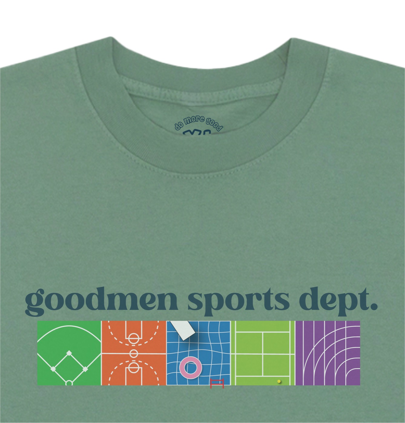 goodmen sports dept - atlantic green tee 3