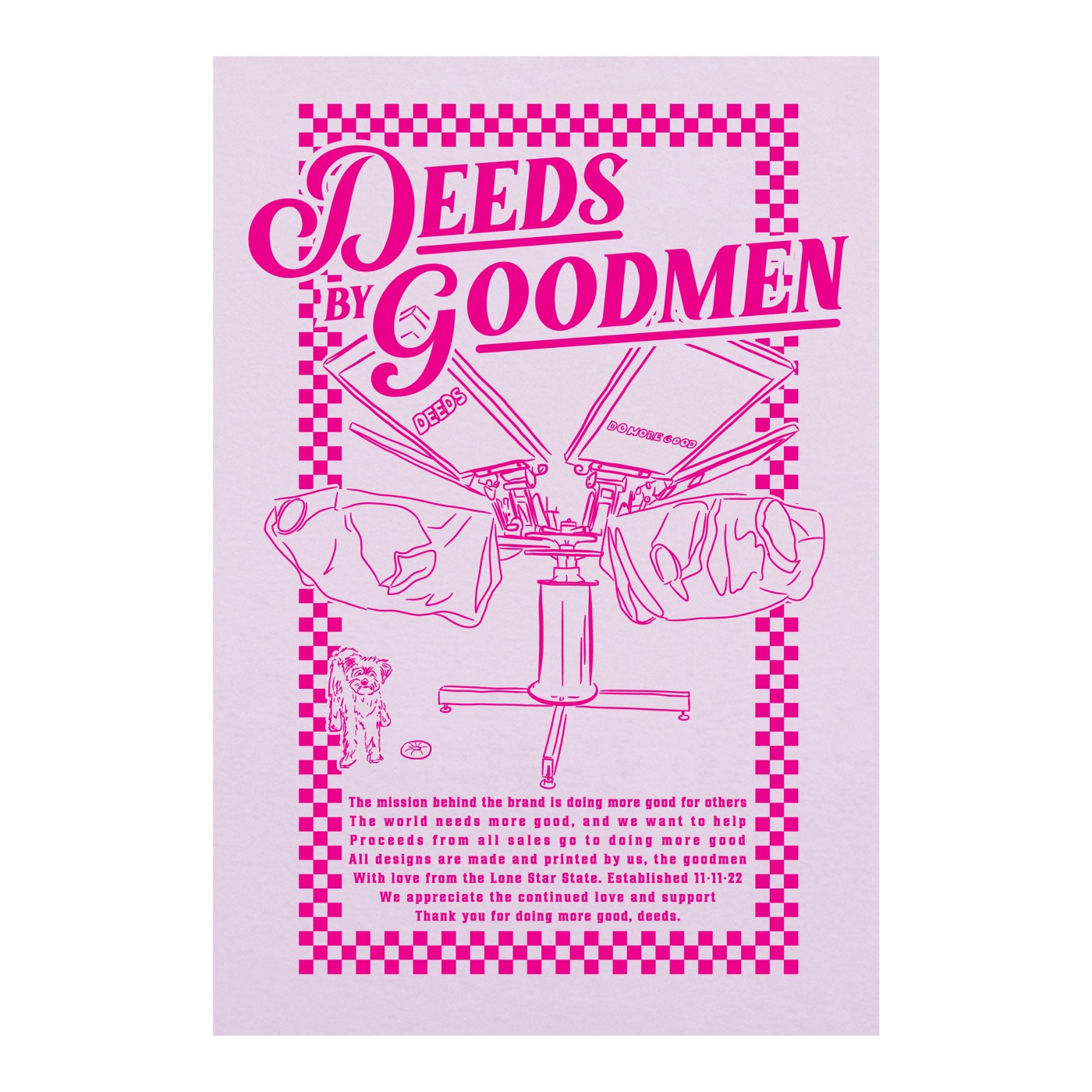 in the shop - light pink tee 4