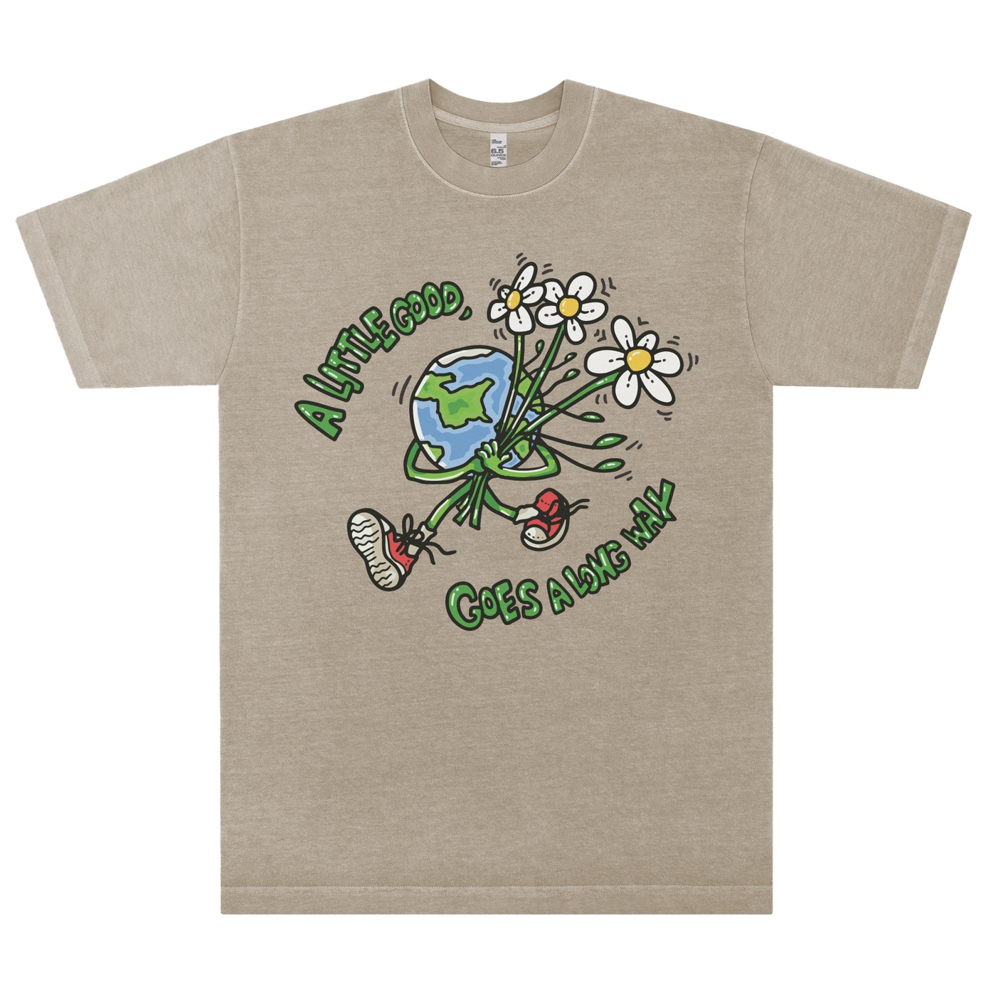 just a little good - mushroom tee