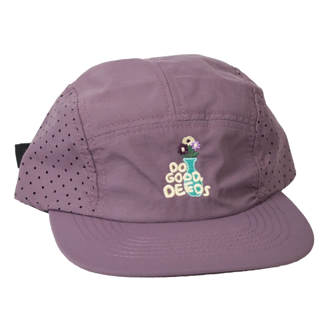 mauve runner hat