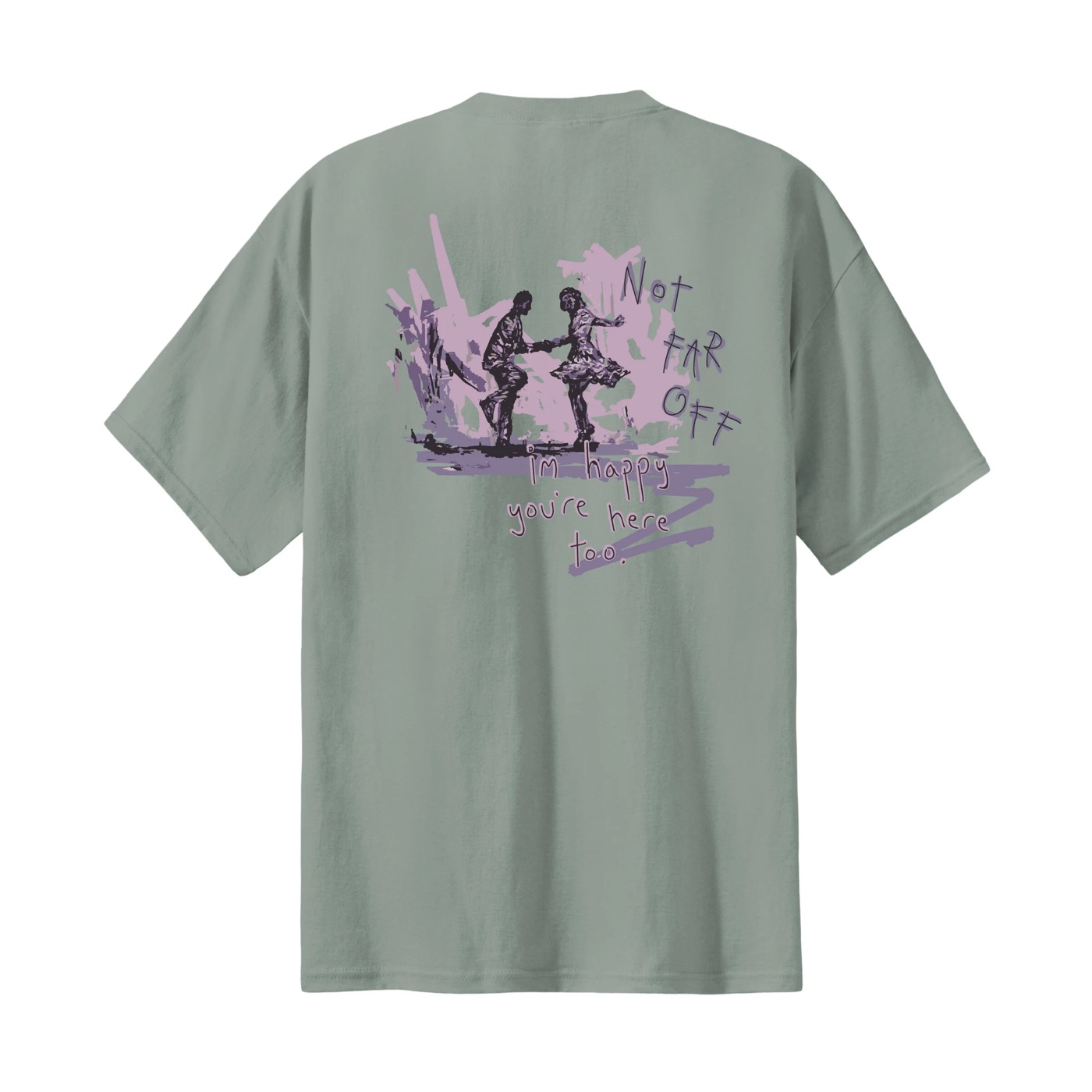 not far off green tee