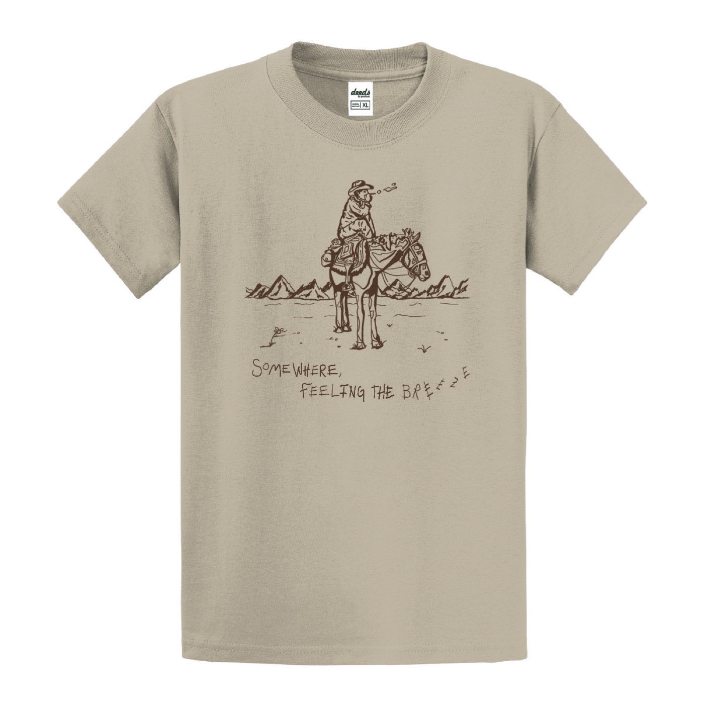 sand feeling the breeze tee