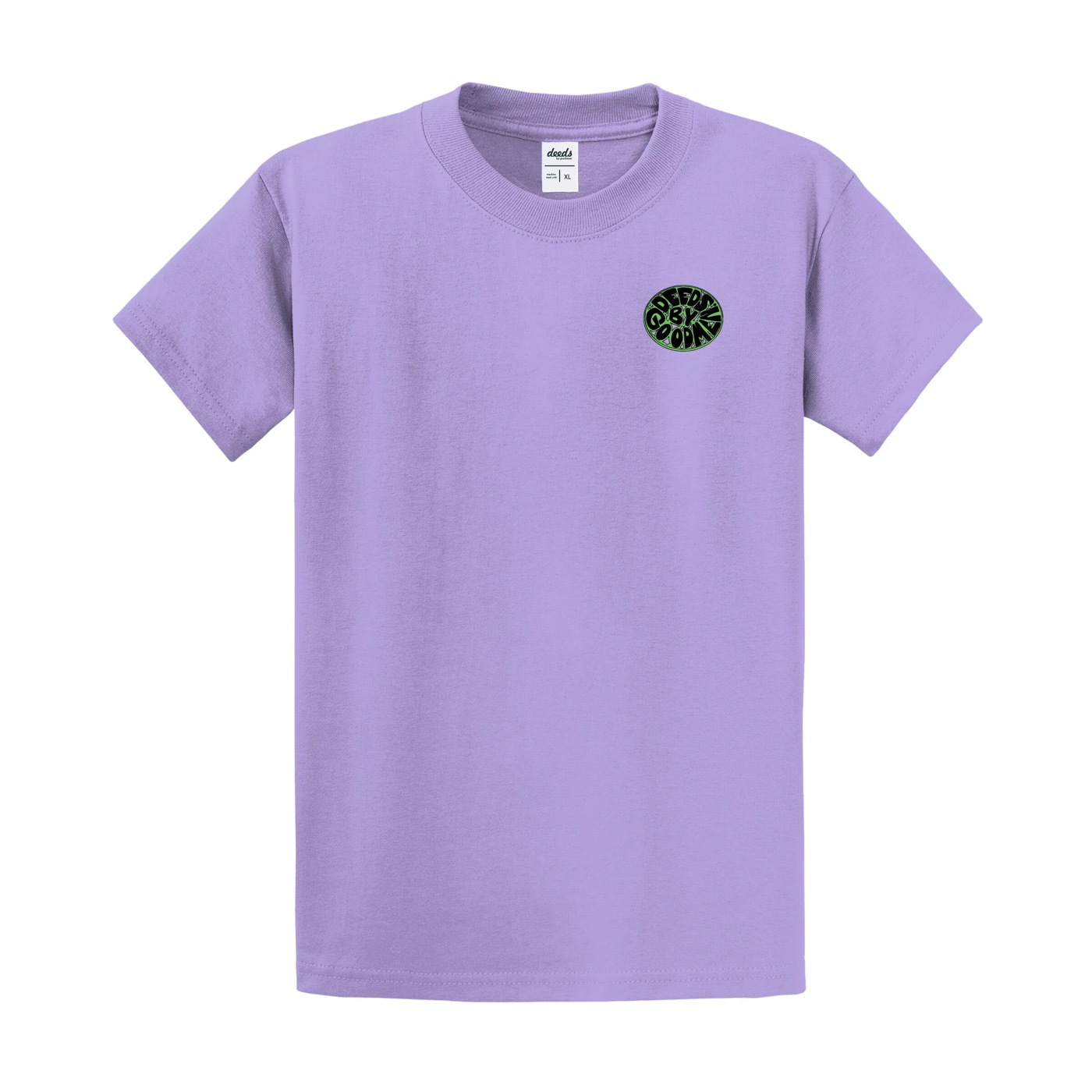 "what the" flower violet tee 2